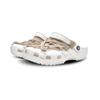 Crocs Classic Clog EVA Apricot Lightweight Minimalist Fresh Stylish Versatile Clogs Unisex in White