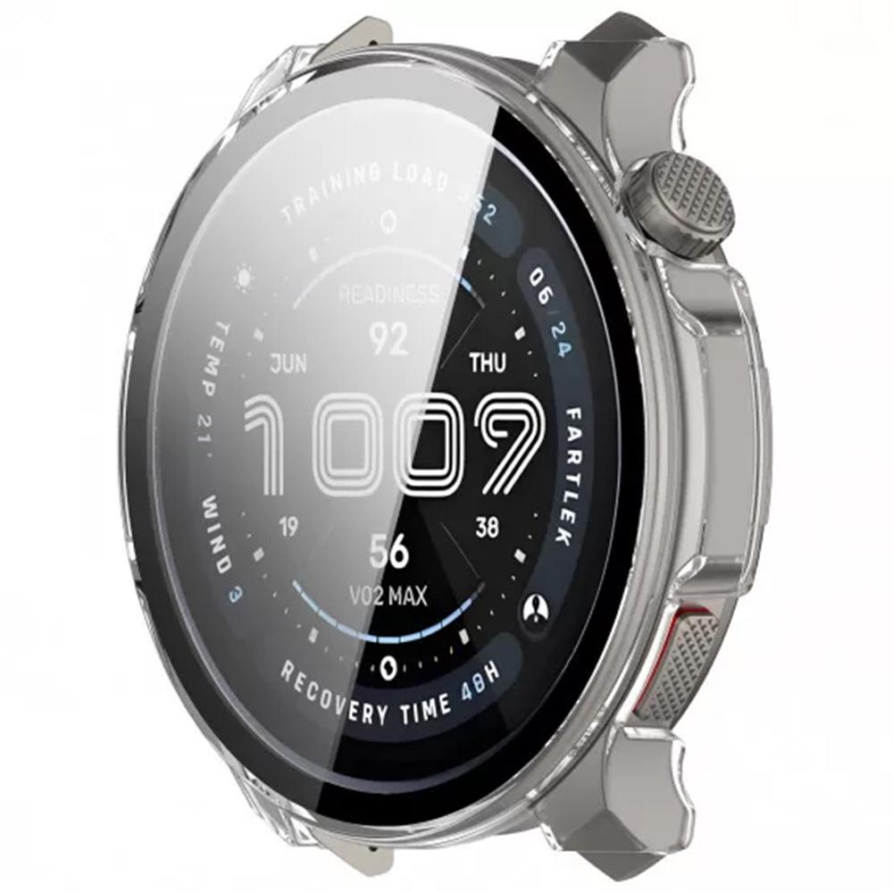 2in1 Case + Tempered Glass for Amazfit Balance 2, Transparent