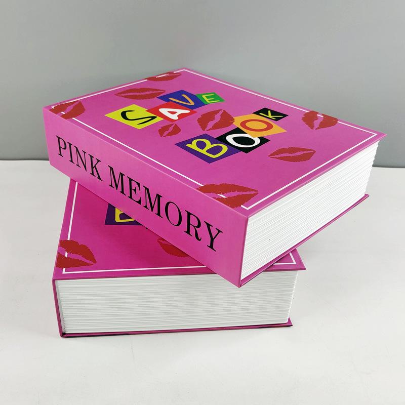 Large Creative Book Safe with Password Lock, Money Box, and Coin Bank