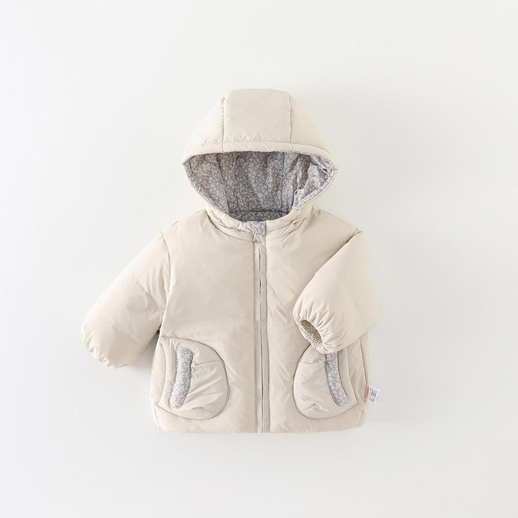 2025 New Style Children's Winter Down Jacket with Velvet Lining - Thick, Outdoor Warm Coat