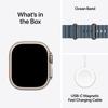 Apple Watch Ultra 3 Gps + Cellular 49Mm Natural Titanium Case With Anchor Blue Ocean Band,Model A3281