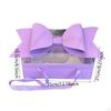 Valentine's Day Empty Box and Clear Window Delicate Flower with Bow for