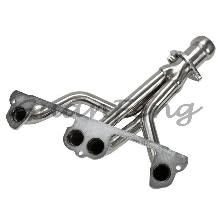 Exhaust Manifold Header Gasket Pipe Kit for 1997 1998 1999 For Jeep Wrangler TJ 2.5L L4 Stainless Exhaust Header with Downpipe