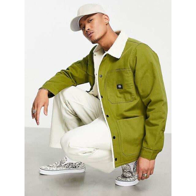 

Куртка цвета хаки Vans Drill Chore с воротником-боргом