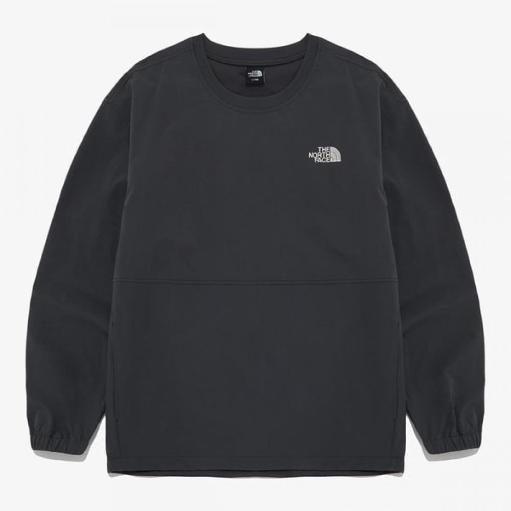 The North Face Men S axiS Crewneck Dark Gray Nm5mq51a DARK GRAY/085