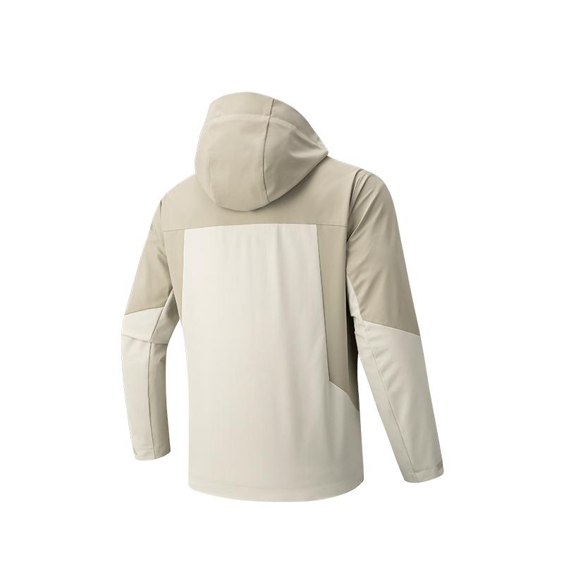 Anta Versatile Water-Repellent Training Jacket Men Jackets Blue-Grey Mountain-Grey 152617603S-1