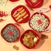 ZISIZ Housewarming Square Stainless Steel Fruit Plate Set