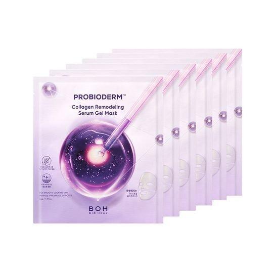 BIOHEAL BO Probioderm Collagen Remodeling Serum Gel Mask 6 Sheets