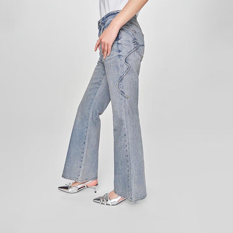 Lee Women's 426 High-Waist Slim Fit Flared Jeans