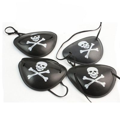 5Pcs Kids PIRATE FANCY DRESS COSTUME SET Hat Hook Earring Eye Patch Cutlass Kit
