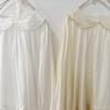 Japanese Embroidered Lace Doll Collar Cotton Shirt - Versatile Long-Sleeve Layer