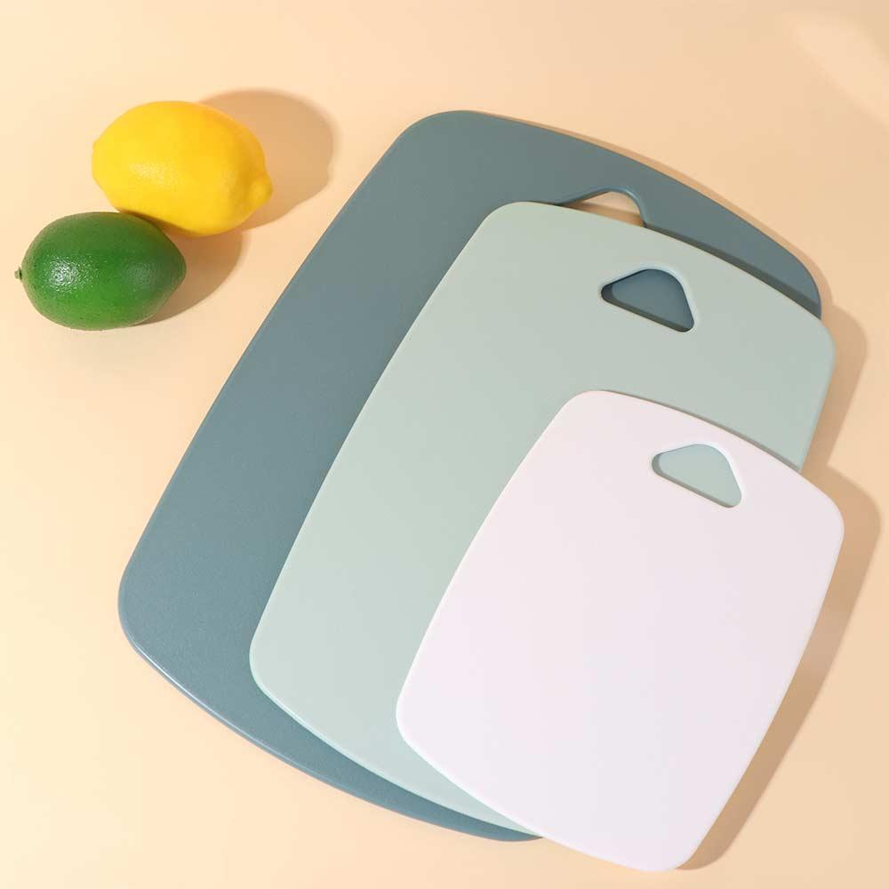 3PCS/SET Non-Slip Double Sided Cutting Board Odor-Resistant PP Cutting Board  Home Cooking