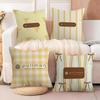 Luxurious Commemorative Gift P-Pullman Hotel Pillow Case Sofa Living Room Bedroom Headboard Backrest Cushion Square Cushion