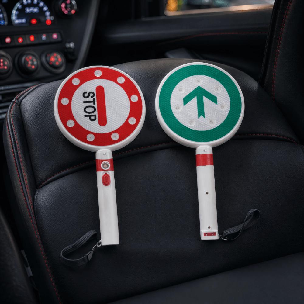 Reversible Traffic Sign LED Road Safety Sign Super Bright Signal Warning Sign Parking Lot
