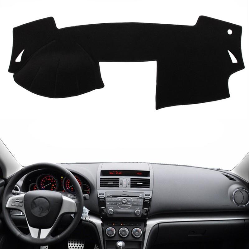 

Car Styling For Mazda 6 GH Atenza 2008 2009 2010 2011 2012 2013 Dashboard Cover Dash Mat trument Sunshield Carpet Accessories Black(Red Edge)