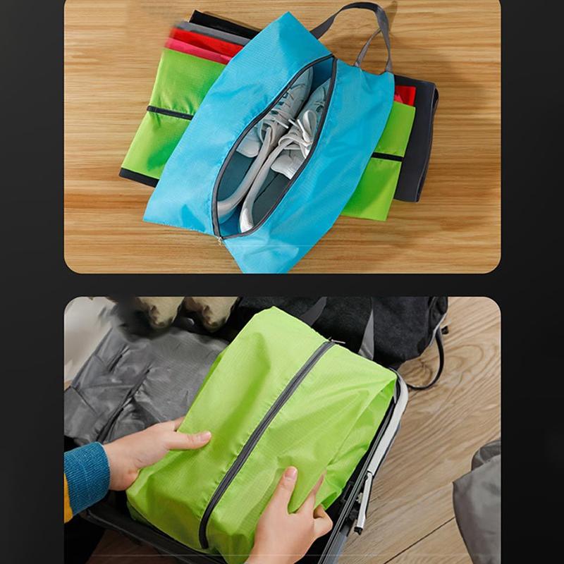 Shoe Storage Bag Waterproof And Dust-Proof Nylon Fabric With Strong Zipper Suitable For Men And Women Travel Home Storage Bag