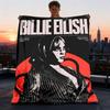 1 st Billie Eilish Outdoor Flanellen Deken, Gezellig & Warm Zacht Te Speels Ontwerp, Dutten Kamperen,
