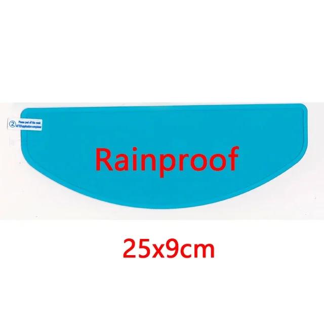 Universal Motorcycle Helmet Clear Patch Film Anti-fog Film and Rain Film Durable Nano Coating Sticker Film Helmet Amagi