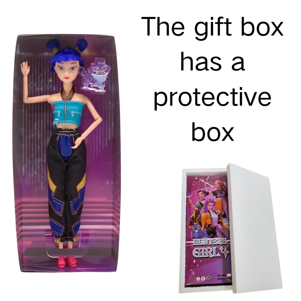 NEW  Anime KPop Demon Hunters Doll Vinyl Toy Rumi Mira Zoi Character Vinyl Birthday Gift Fan Gifts  Seling Action Figure