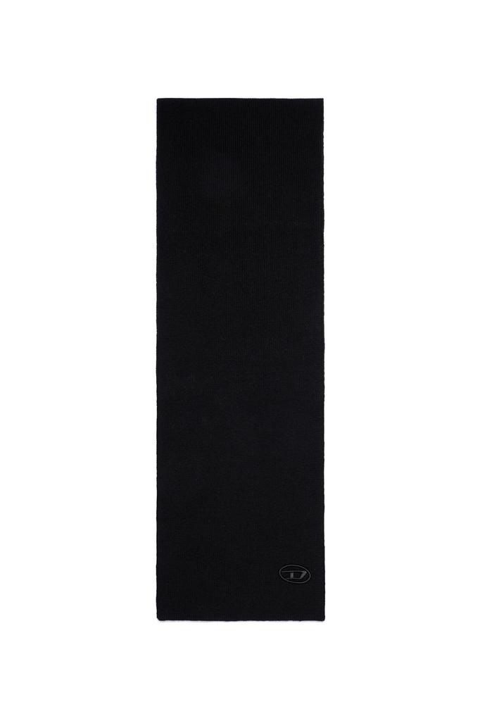 DIESEL Scarf Half Cardigan Stitch SCARF A051650DAOB UNI Black 9XX (Diesel) Men's K-CODER (Free Size)