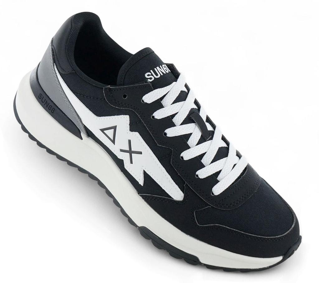 SUN68 Niki 2.0 Solo - Herren Sneakers Schuhe Schwarz Z45120-11 ORIGINAL