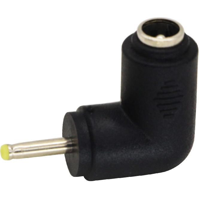 zdyCGTime DC2.5x0.7mm Male 90 Degree Angle to DC5.5x2.1mm Female Adapter5 Volt DC Barrel Power Jack Charging Cable Connector for Tablet, Electronic