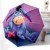 Disney Eeyore,Donkey,Sadness Manual Opening and Closing Umbrella - 8-Rib Reinforced Folding Design, Lightweight and Portable, Suitable for D