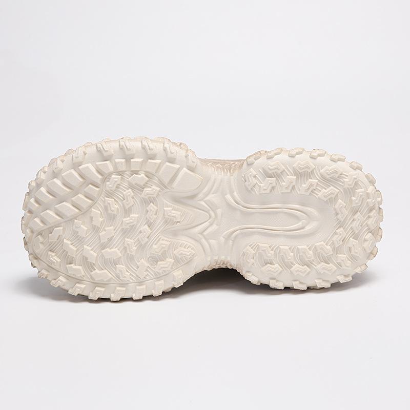 Niche design dirty dad shoes women's summer 2025 mesh breathable heightening retro non-slip tire sneakers