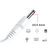 Power Cable USB To DC 3.5 X 1.35mm Straight Jack Charger Adapter Connector Cable for Router TV Box Table Lamp