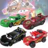 Alloy Racing Car Toy Collection Featuring Mater Orange Bad Guy And Lightning Mcqueen
