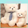 Bear Scarf Teddy Plush Toy Cartoon Stuffed Doll Bedroom Decoration Kids Gift