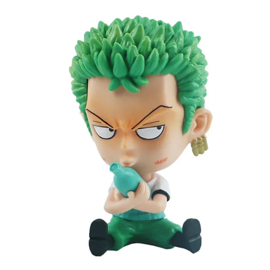 Figure Anime 17 Styles Zoro Luffy Sanji Ace Robin Nami Frank Usopp Brook Chopper Pvc Decoration Figural Model Toy Gift