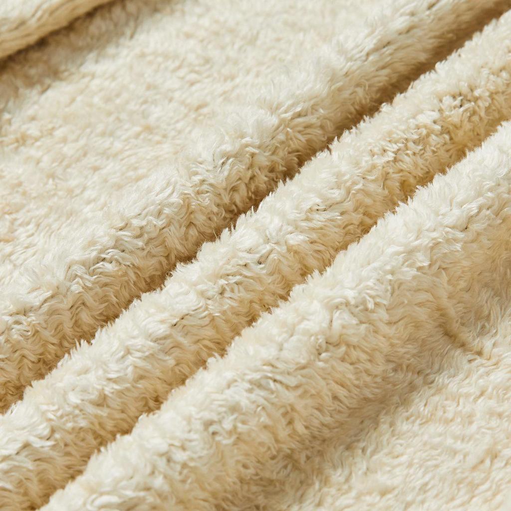 Lambswool Men's Sporty Winter Hoodie: Thickened, Warm Velvet Hooded Cardigan