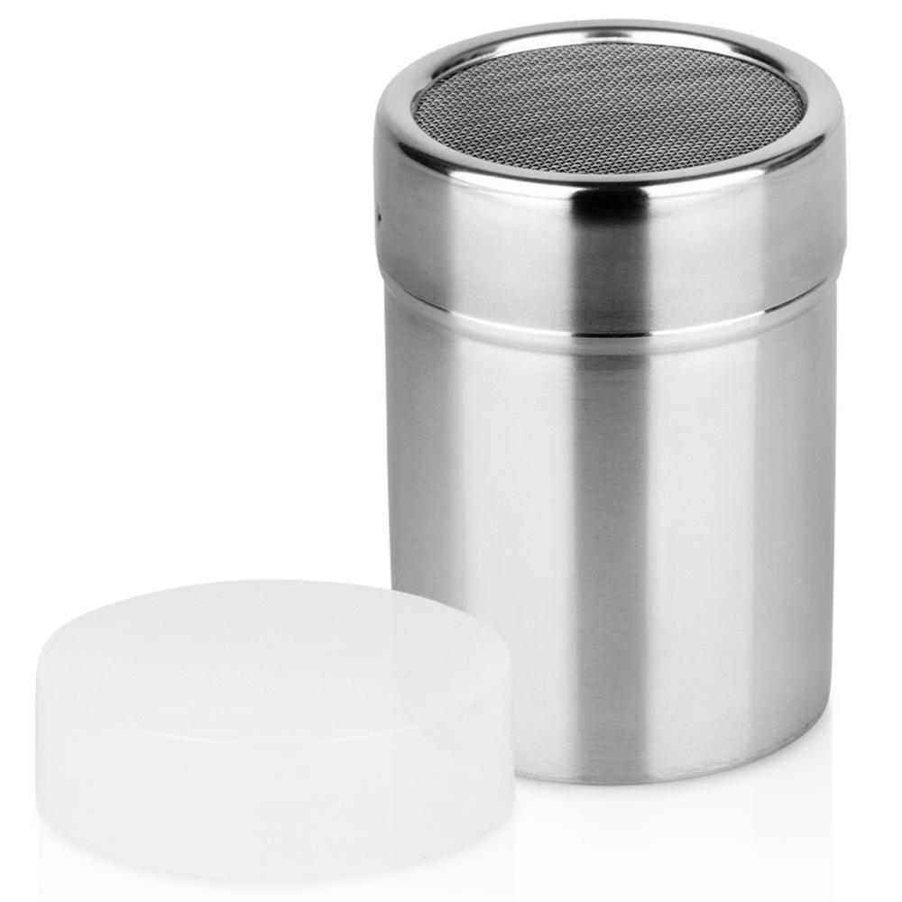 Pojemnik Z Sitkiem Sitko Do Cukru Pudru Posypek Cukier Puder Cynamon Kakao
