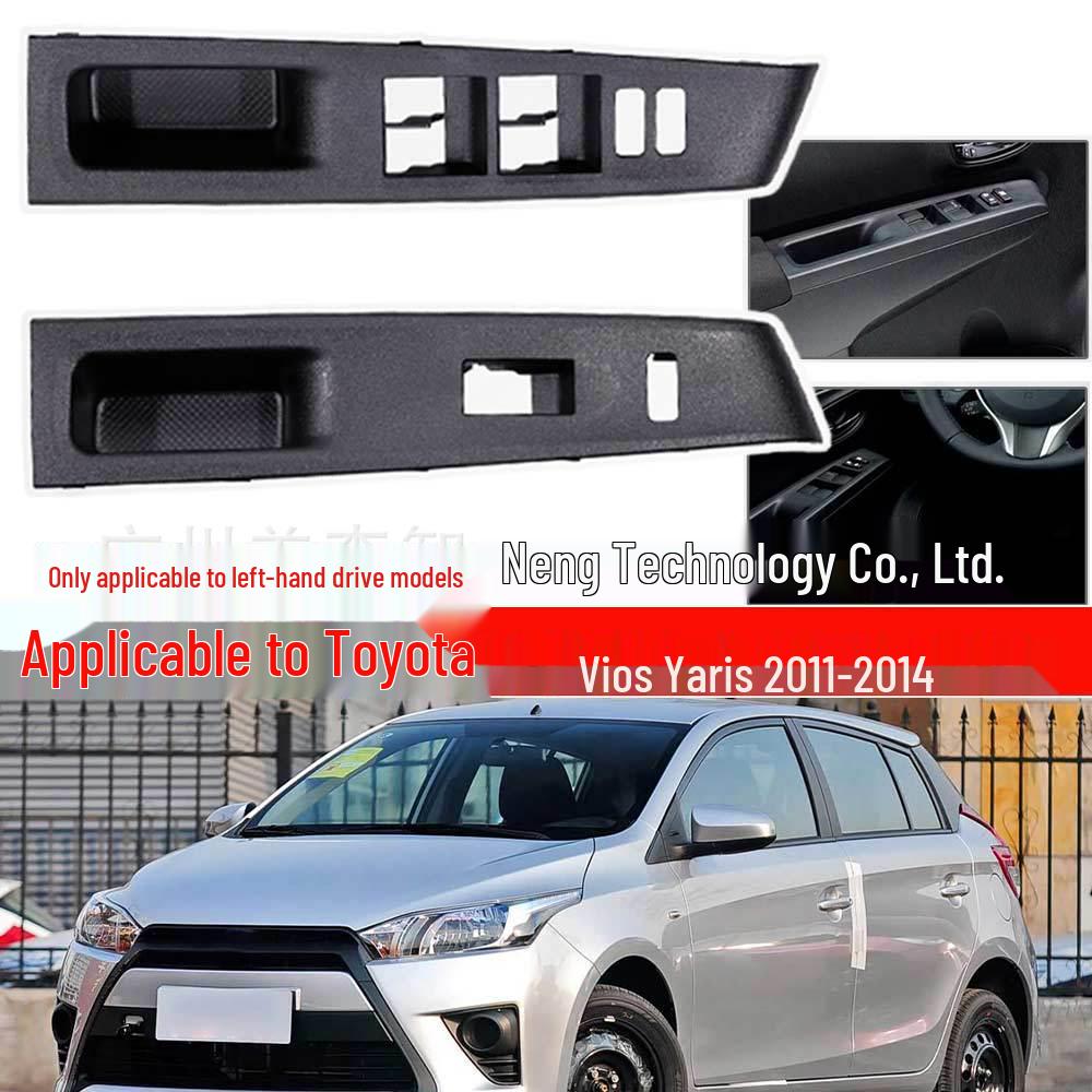 Decorative Window Switch Frame for 2011-2014 Toyota Vios/Yaris LHD