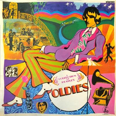 LP Record BEATLES  A Collection Of Beatles Oldies PCS7016 PARLOPHONE 1971 UK Rock Used