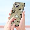 Animal Art Horse Phone Case For iPhone 17 16 15 Pro Max 11 12 13 14 7 8 Plus SE 2020 X XR XS Cover Soft Black
