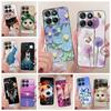 For Motorola Moto G77 5G Case XT2621-4 Luxury Flowers Painted Cover Soft Silicone Case For Moto G67 G 77 MotoG67 MotoG77 5G Bags