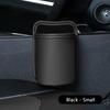 SEAMETAL Car Door Storage Box PU Leather Auto Seat Back Hanging Cup Holder Trash Can Multi-function Car Storage Pocket Organizer