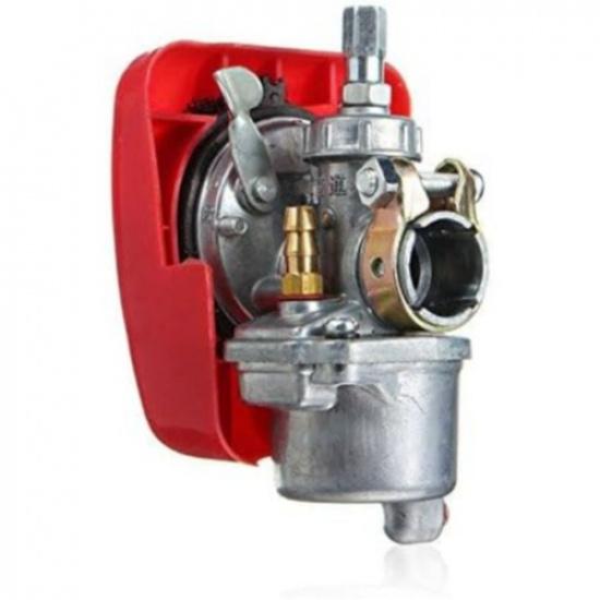 New Bike Engine Red Carburetor for 2 Stroke 49cc 50cc 60cc 66cc 80cc Bicycl