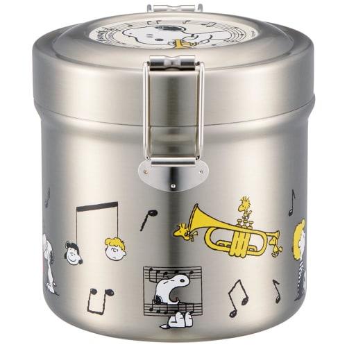 Skater Thermal Lunch Box Snoopy Orchestra 600ml Bowl Type Antibacterial Vacuum Stainless Steel STLB1AG-A