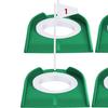 9 Pezzi Tazza e Bandierina per Putt da Golf, Superficie Regolamentare per Allenamento Putt con Bandierina Sport da Pratica