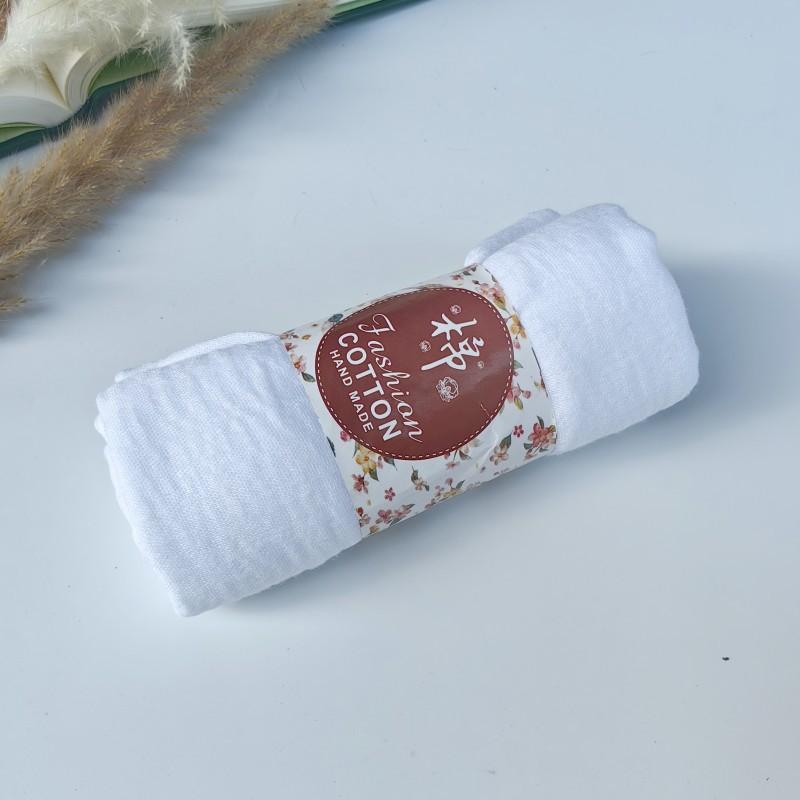 Monochrome Cotton And Linen Scarf, Beard Headscarf, Crumpled Scarf, Shawl, One Piece Will Be Sent On Behalf Of Wj01.