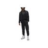 Jordan Logo Print Drawstring Knit Joggers Men Bottoms Black DX9374-011