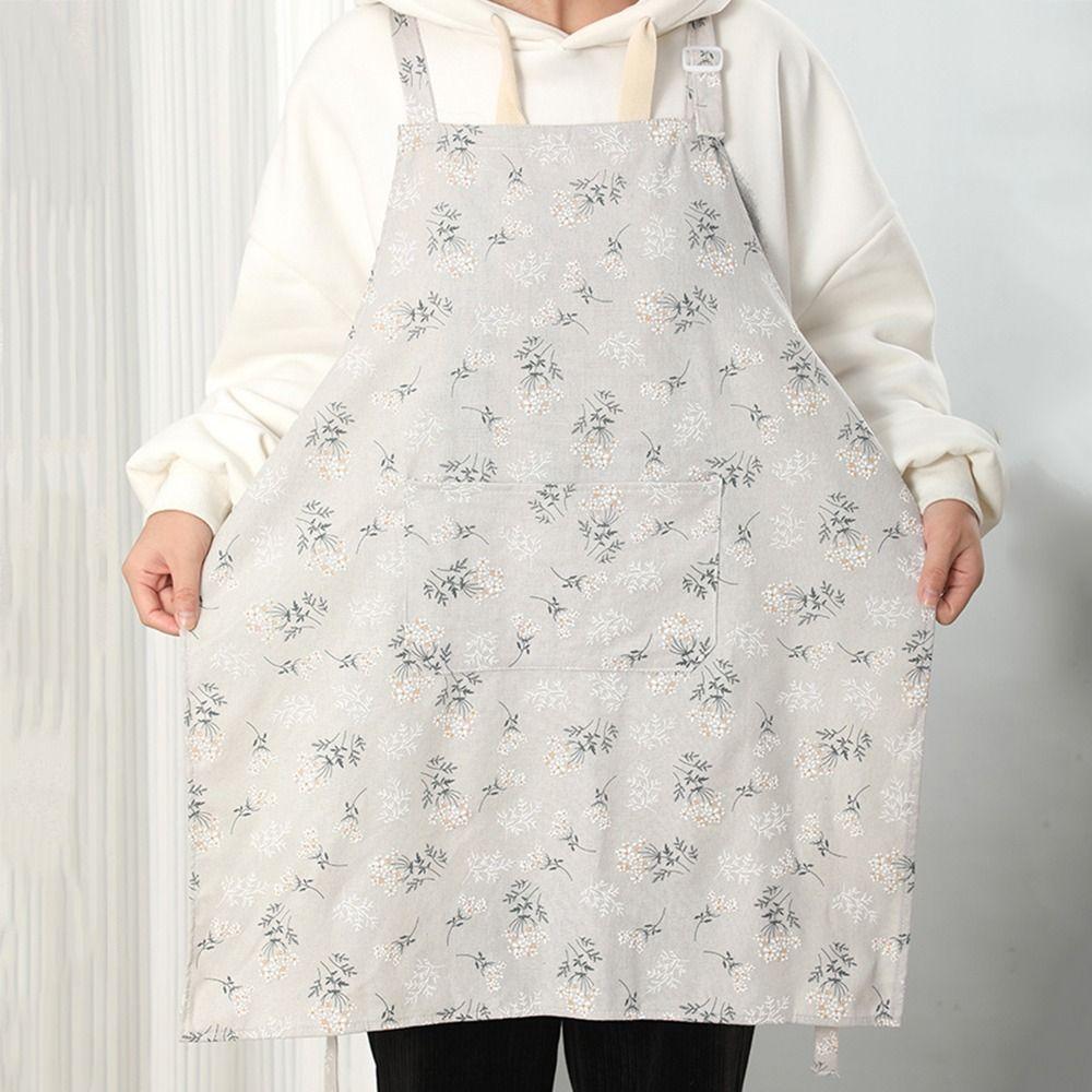 Breathable Kitchen Cooking Apron Anti-fouling Gardening Work Uniform Florist Apron Florist Work