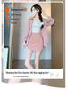 2024 Douyin High Waist Slimming A-line Bodycon Midi Skirt for Women
