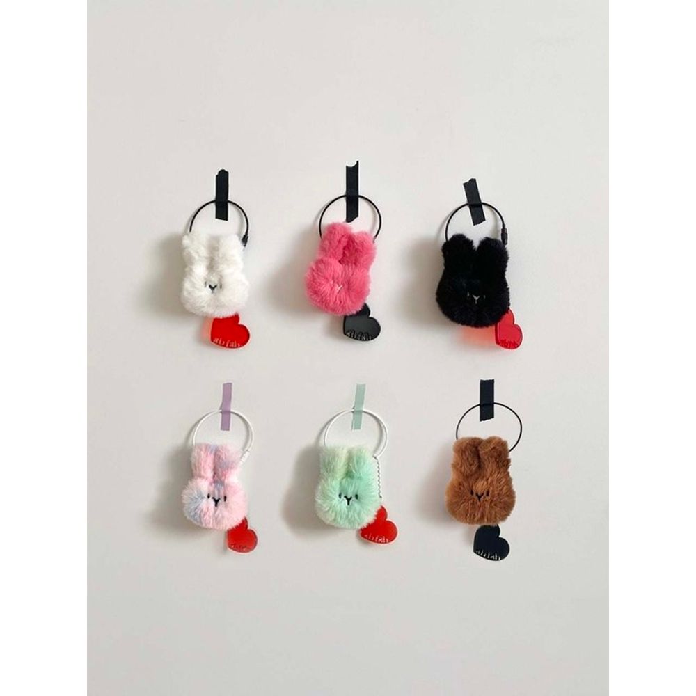 аб фаб мини брелок-кролик: мини-кролик (6 цветов) white