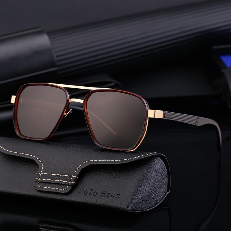 JYL TS Men's Double-Bridge - Outdoor Driving Square Sun Shades MY-8039