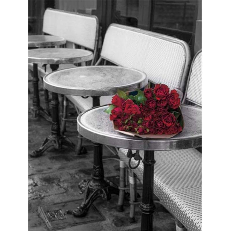 5D Paint With Diamonds Flower DIY Diamond Painting Rose Mosaic Rhinestones Pictures Wall Art Handicraft
