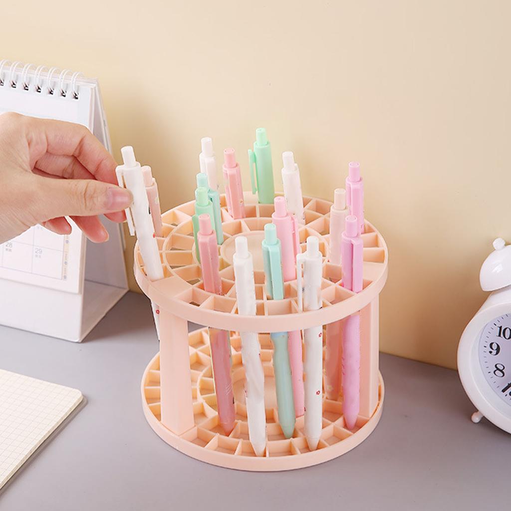 Makeup Brush Stand Rack Round Brush Drying Rack Plastic Brushes Dryer Holder Display Multifunctional Pen Display Stand Rack